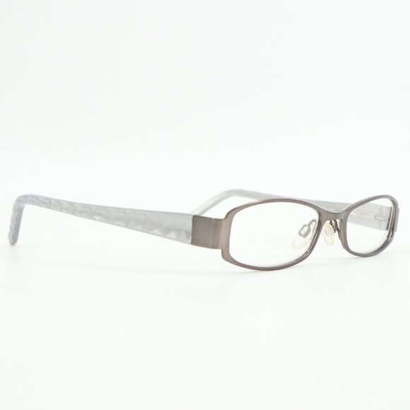 HOBO International Handmade Slim Gray Reading Glasses Sadie Woro +1.50